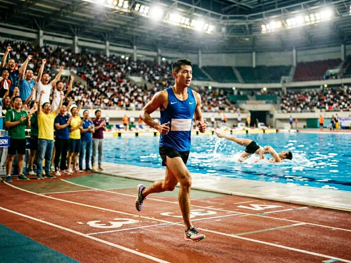 体育赛场准备,孔帕尼进球